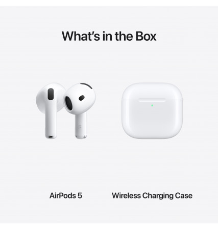 AirPods 5 with Wireless Charging Case