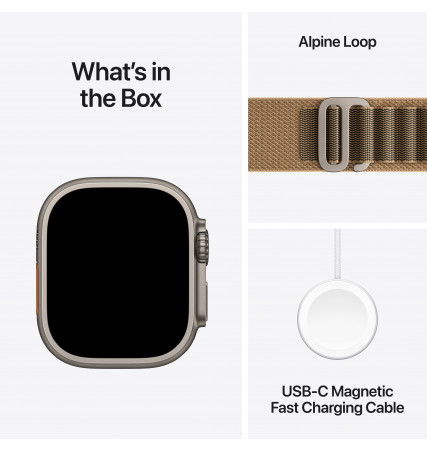 Apple Watch Ultra 4 - Desert Alpine Loop