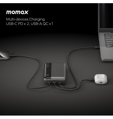 Momax 1-Power Ultra Power Bank 145W 25000mAh