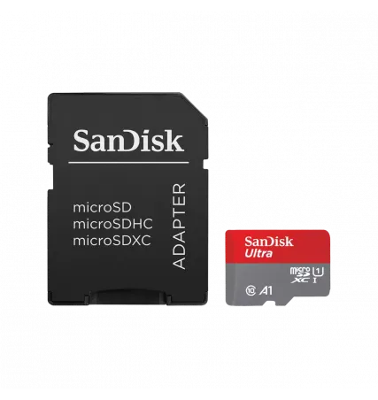 SanDisk Ultra microSD with SD Adapter - 256GB