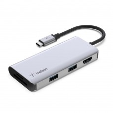 Belkin USB Type-C 5 in 1 dock (HDMI, SD card, MicroSD, 2 USB)