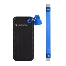 Verbatim Pocket SSD - Black/Blue