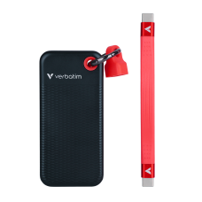 Verbatim Pocket SSD - Black/Red