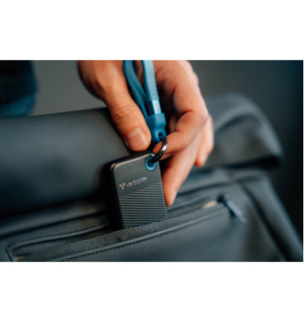 Verbatim Pocket SSD - Black/Blue